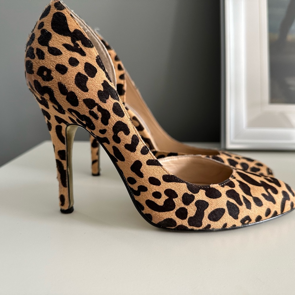 Chinese Laundry Robert Cavalli heels in leopard